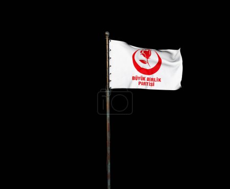 Photo for Buyuk birlik partisi, flag - Royalty Free Image