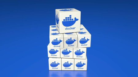 Foto de Docker, desarrollo acelerado de aplicaciones en contenedores - Imagen libre de derechos