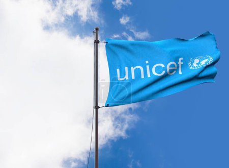 Téléchargez les photos : UNICEF, Logos Présentation visuelle - Conception de fond - en image libre de droit