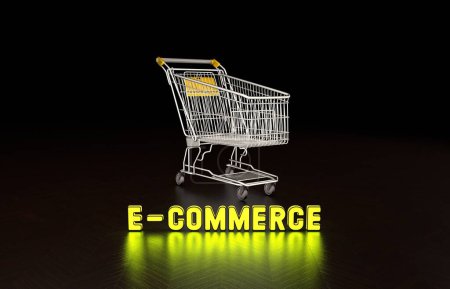 E-Commerce, E-Commerce Visual Design, Social Media Images. 3D rendering