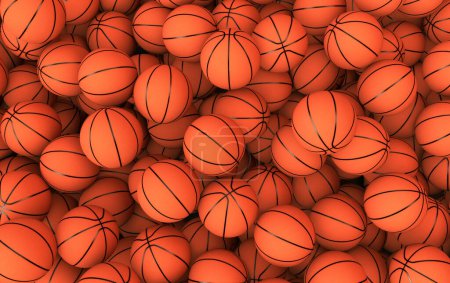 Basketball Ball, Basketball 3D Visual Design.