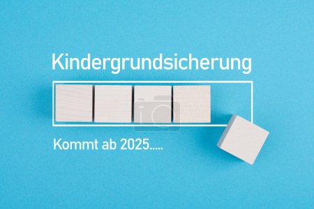 Foto de Prestación básica por hijo, en 2025, idioma alemán, nueva regulación de pagos para la familia en Alemania, cuestión social - Imagen libre de derechos