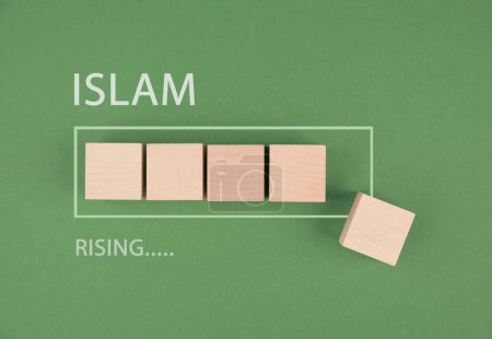 Islam, wachsender Einfluss in Europa, Fortschrittsbalken, soziale Frage und Religion, muslimische Kultur in europäischen Ländern, Zuwanderung von Flüchtlingen