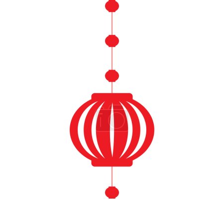 Chinese New Year icon vector illustration template design