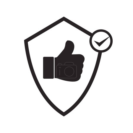 Illustration for Best practices icons symbol vector elements illustration template design. - Royalty Free Image
