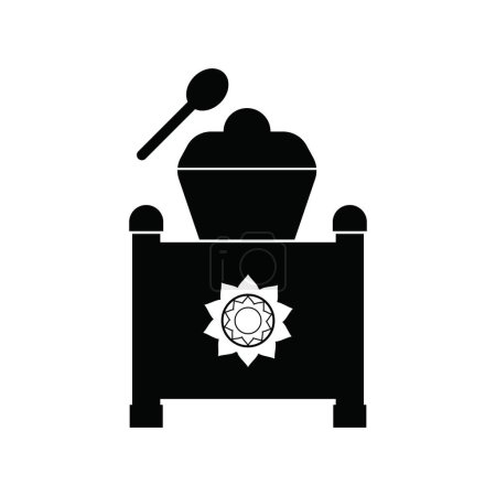 Téléchargez les illustrations : Icône vectorielle de Gamelan, instrument de musique traditionnel indonésien, illustration symbole design - en licence libre de droit
