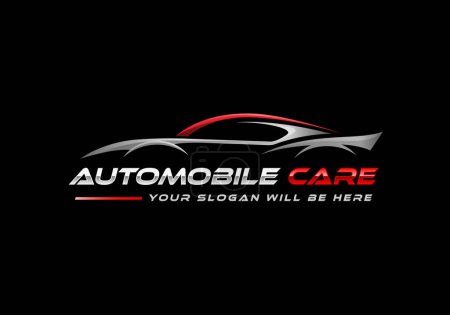 Auto-Logo Automobil-Logo Autowäsche-Logo Auto Detaillierung Logo Sportwagen-Logo Service-Logo Automobil-Logo-Vektor
