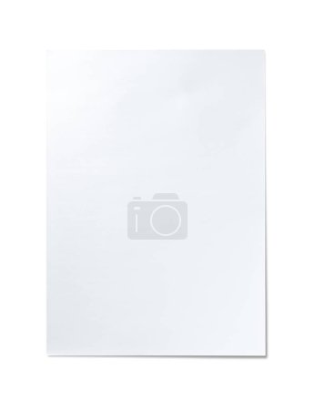 Photo for A simple blank paper background, blank paper. - Royalty Free Image