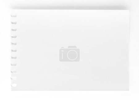 Photo for Notepad Page on table. Check List Concept - Royalty Free Image