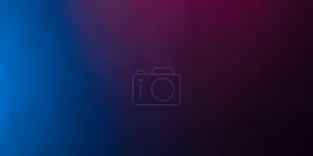 Abstract Purple and Blue Light Leak or Outer Space Background. Bright gradient dynamic background