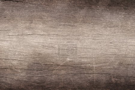 Old grey wooden board. Rustic wood plank background, top view