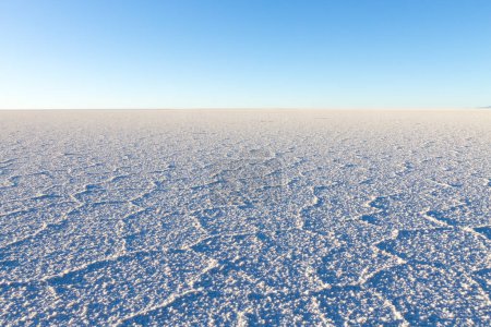 Salar de Uyuni, Bolivia. Largest salt flat in the world. Bolivian landscape