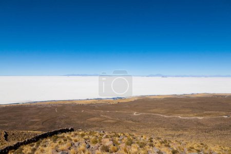 Salar de Uyuni, Bolivien. Größte Salzebene der Welt. Bolivianische Landschaft