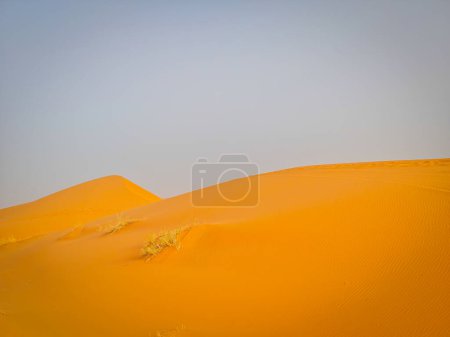Schöne Sanddünen in der Sahara, Merzouga, Marokko, Nordafrika