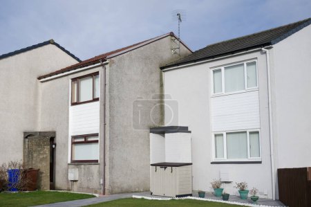 Photo for Council houses in poor estate with high populations and many social welfare issues UK - Royalty Free Image