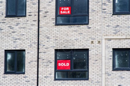 Téléchargez les photos : Développement de logements neufs à vendre Royaume-Uni - en image libre de droit