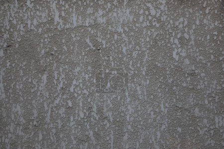 Photo for Concrete grey plastered wall texture gray stones cement banner background - Royalty Free Image