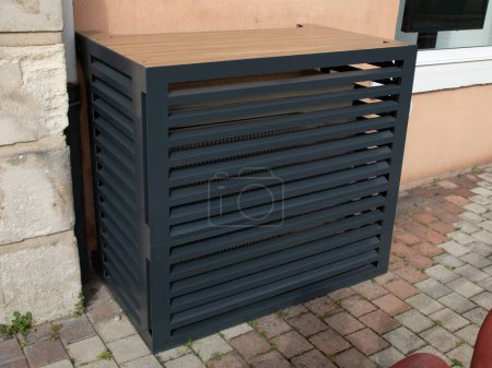 Outdoor air conditioning protective cover outdoor decorative air conditioner covers exterior