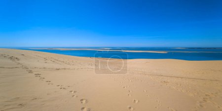 Düne von Pyla und Atlantik höchste Sanddüne Europas