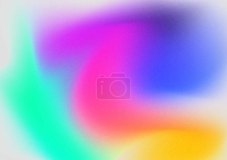 Foto de Fondo colorido abstracto granulado, color vibrante, para proyectos gráficos y web - Imagen libre de derechos