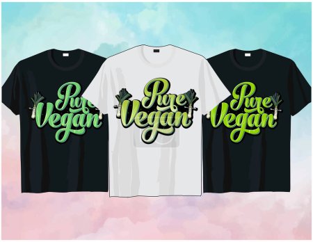Illustration for Vegan graffiti typography t shirt design vector illustration - Royalty Free Image