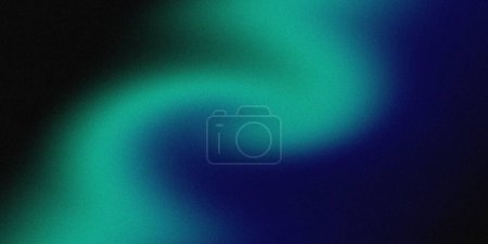 Foto de Fondo de degradado de color azul, efecto de textura granulada, diseño de banner web abstracto, espacio de copia - Imagen libre de derechos