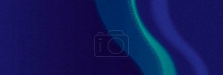 Foto de Fondo de degradado de color azul, diseño de banner web abstracto, efecto de textura granulada, espacio de copia - Imagen libre de derechos