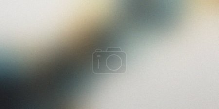 Foto de Borroso Fondo abstracto blanco y azul áspero, espacio vacío, ruido granulado, textura degradada - Imagen libre de derechos