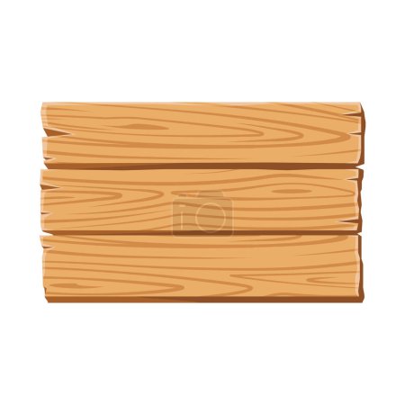 Ilustración de Tablero de madera. Tablero de madera. Plantilla madera. - Imagen libre de derechos