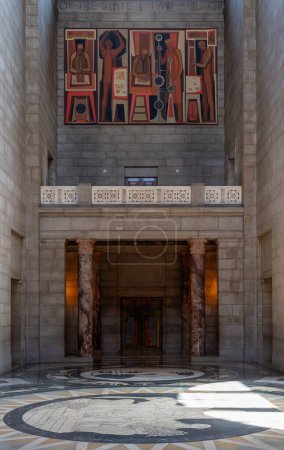 Photo for East Chamber Doors of the Nebraska State Capitol in Lincoln - Royalty Free Image