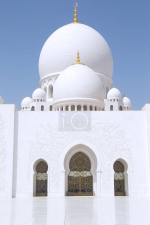 Detail of Sheikh Zayed Grand Mosque, Abu Dhabi, United Arab Emirates