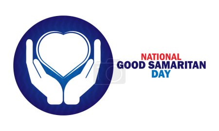 National Good Samaritan Day wallpaper with typography. National Good Samaritan Day, background