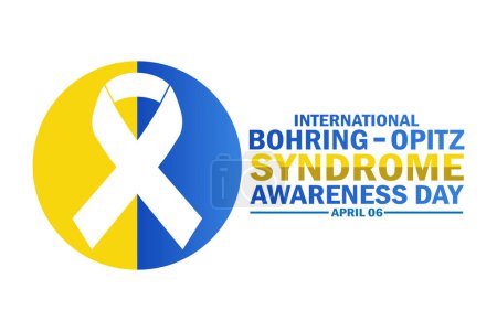 International Bohring Opitz Syndrome Awareness Day. Holiday concept. Template for background, banner, card, poster with text inscription