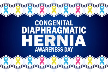 Congenital Diaphragmatic Hernia Awareness Day wallpaper with typography. Congenital Diaphragmatic Hernia Awareness Day, background