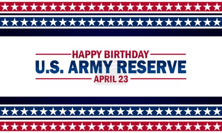 Happy Birthday US Army Reserve wallpaper with typography. Happy Birthday US Army Reserve, background