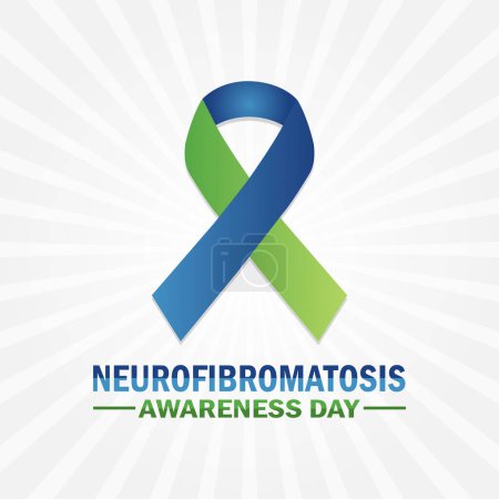 Neurofibromatosis Awareness Day. Holiday concept. Template for background, banner, card, poster with text inscription. Vector illustration