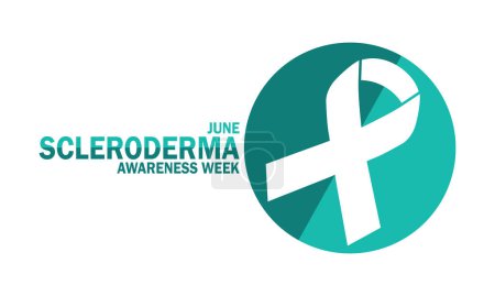Scleroderma Awareness week. Vector illustration. Design element for banner, poster or card.