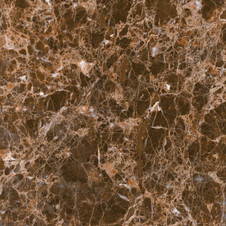 Photo for Emperador marble with dark brown - Royalty Free Image