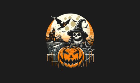 Téléchargez les illustrations : Halloween jour illustration vectorielle illustration illustration design - en licence libre de droit