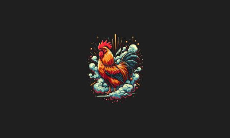 illustration vectorielle de poulet illustration illustration design