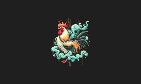 Illustration for Chicken vector illustration artwork design - Royalty Free Image