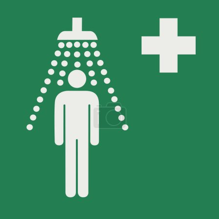 SAFETY CONDITION SIGN PICTOGRAM FIRST AID ISO 7010  E003