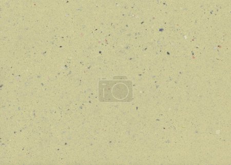 Photo for Yellow handmade paper. It contains fragments of other paper. Meant as background - Royalty Free Image