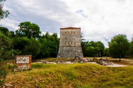 Plongez-vous dans les merveilles du parc archéologique Butrint, albanais trésor antique de l'histoire et de la beauté des natures