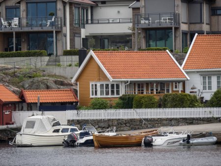 Foto de The city of Kristiansand in norway - Imagen libre de derechos