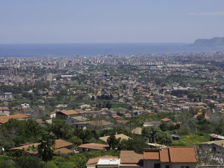 Foto de La ciudad de Palermo en italia - Imagen libre de derechos