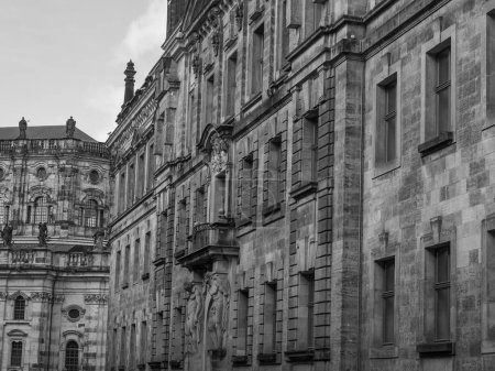 die Altstadt von Dresden in Deutschland