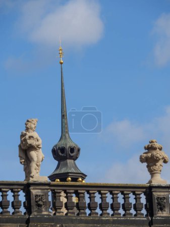 the city of Dresden in saxonia