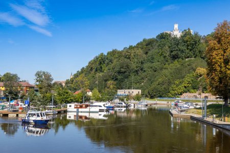 Téléchargez les photos : Port, château Hluboka nad Vltavou, Bohême du Sud, République tchèque - en image libre de droit