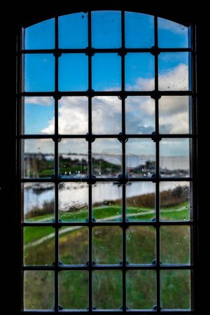 Foto de Vista desde la ventana del castillo - Imagen libre de derechos